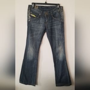 Miss Sixty Y2K low rise flared jeans